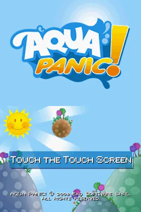 Aqua Panic! (USA) (En,Fr,Es) screen shot title